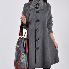 👗50% отстъпка🔥【M-5XL】Ново ежедневно вълнено палто със средна дължина