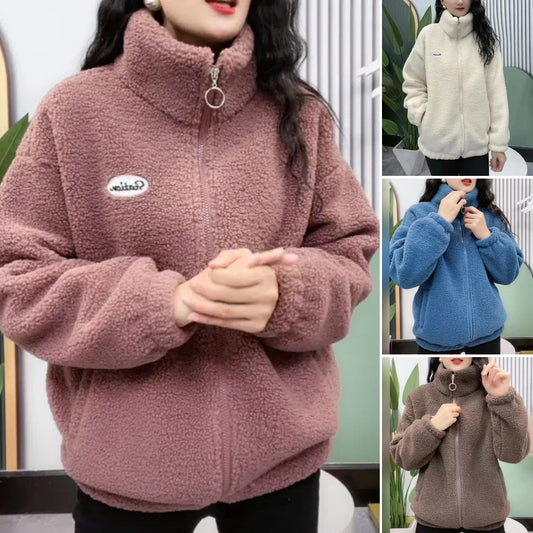 【M-4XL】Зимно поларено яке, памучно яке, памучно удебелено яке от агнешка вълна, топло яке