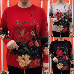 ⛄❄️【M-4XL】Есенно-зимен плетен дълъг пуловер