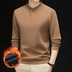 【M-4XL】Мъжко суитърно с микрофлис за супер топлина