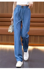 50% ОТСТЪПКА🔥【S-3XL】Нови свободни, ежедневни, многофункционални панталони с прав крачол