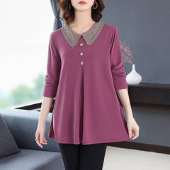 дамски памучни ризи с голям размер