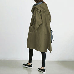 🎁💥【S-5XL】Нова дамска ветровка с дълги ръкави – Лека и удобна за пролетта и есента, изработена от висококачествени материали!