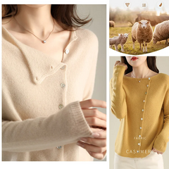 💕🎀🎉【50% ОТСТЪПКА】【40-80 кг】Модерно и елегантно дамско кашмирено плетено ежедневно яке