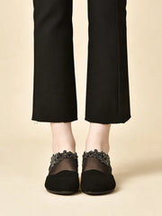 Нови кухи мрежести токчета с мека подметка за жени