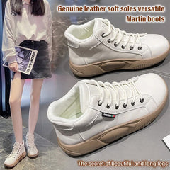 【Нови постъпления за есента и зимата】Висококачествени кожени високи ботуши Martin