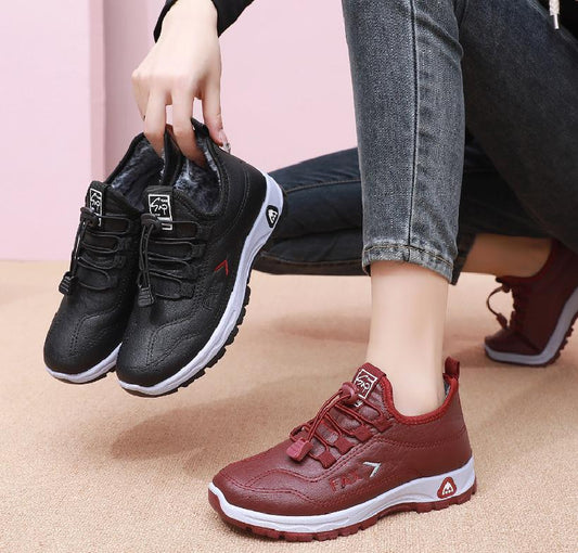 Дамски кадифени обувки – Топли и удобни