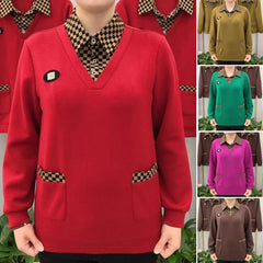 Фалшива ежедневна карирана риза от две части за 2025 г.