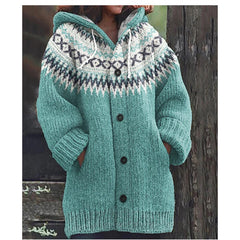 ⛄【S-5XL】✨Ново елегантно ретро яке с качулка за есен и зима