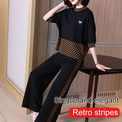 2025 Дамско модно облекло от две части, мека материя, удобна за носене