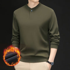 【M-4XL】Мъжко суитърно с микрофлис за супер топлина