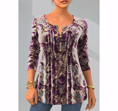 ✨【S-3XL】Ново пристигане с дълъг ръкав и обло деколте