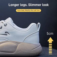 【35-40】2025 Ретро обувки с дебела подметка с кръгли пръсти Дамски удобни ежедневни обувки