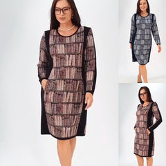 👗【S-5XL】Нова модна рокля за есен и зима