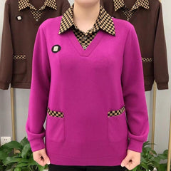 Фалшива ежедневна карирана риза от две части за 2025 г.