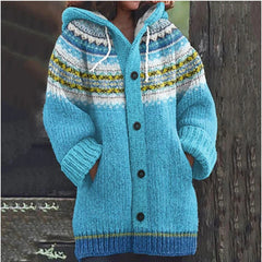 ⛄【S-5XL】✨Ново елегантно ретро яке с качулка за есен и зима