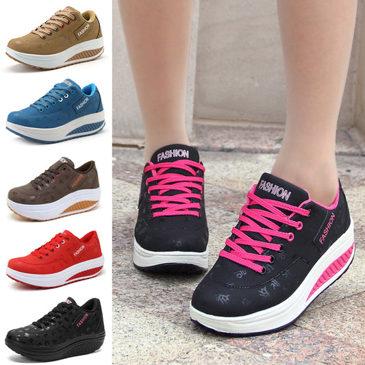 【35-42】2025 Ежедневни маратонки на платформа от мека кожа, големи размери