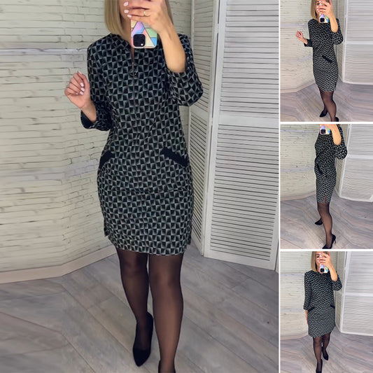 【S-5XL】🔥🥰 Нови рокли от висок клас за есен и зима