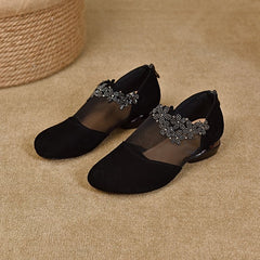 🔥【35-41】🏆✨Нови кухи мрежести токчета с мека подметка за жени