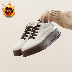 【35-40】Дамски удобни обувки с подплата за комфорт и топлина.