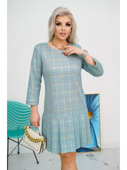 💜💚【S-5XL】Висококачествена модна рокля