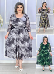 👗🔥【S-5XL】Нова елегантна и удобна рокля от 2025 г.