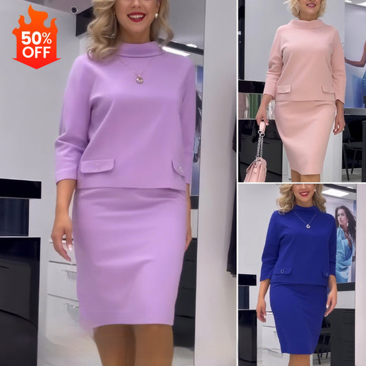 【50%ОТСТЪПКА】🔥🥰【S-5XL】Висококачествена, удобна и елегантна рокля