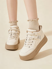 Високи Топли Обувки с Дебела Подметка и Подплата