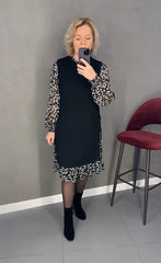 🔥🥰【S-3XL】Новата зимна рокля на цветя, удобна и топла