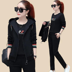 【горещи продажби】][Моден комплект от 3 части] Ежедневен спортен комплект от 3 части