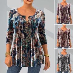 ✨【S-3XL】Ново пристигане с дълъг ръкав и обло деколте