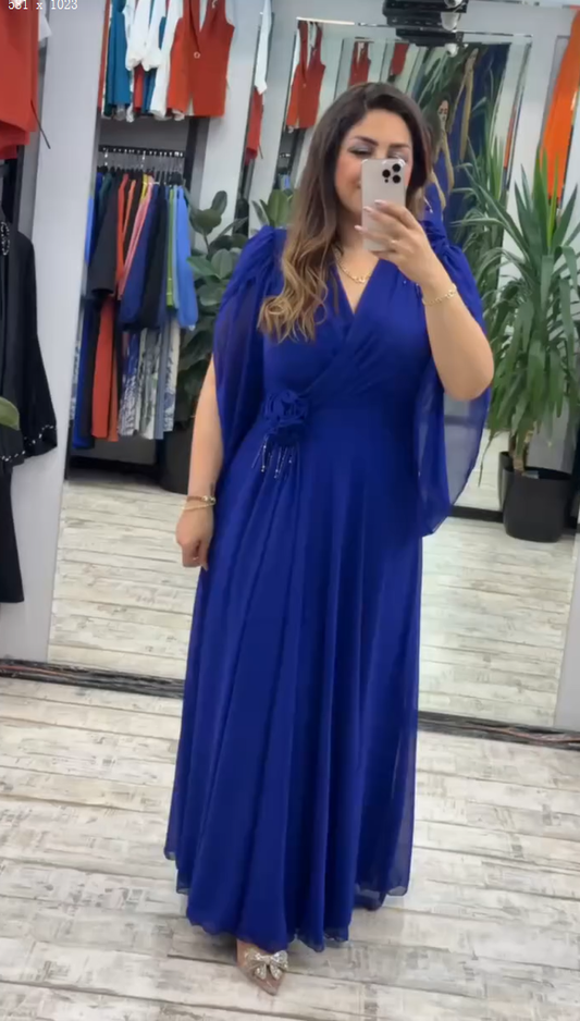【50% ОТСТЪПКА】💥【S-5XL】Нова модна рокля, класически дизайн, елегантна и семпла
