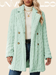 Яке с Отложна Яка, Двойни Копчета и Кашмирена Повърхност