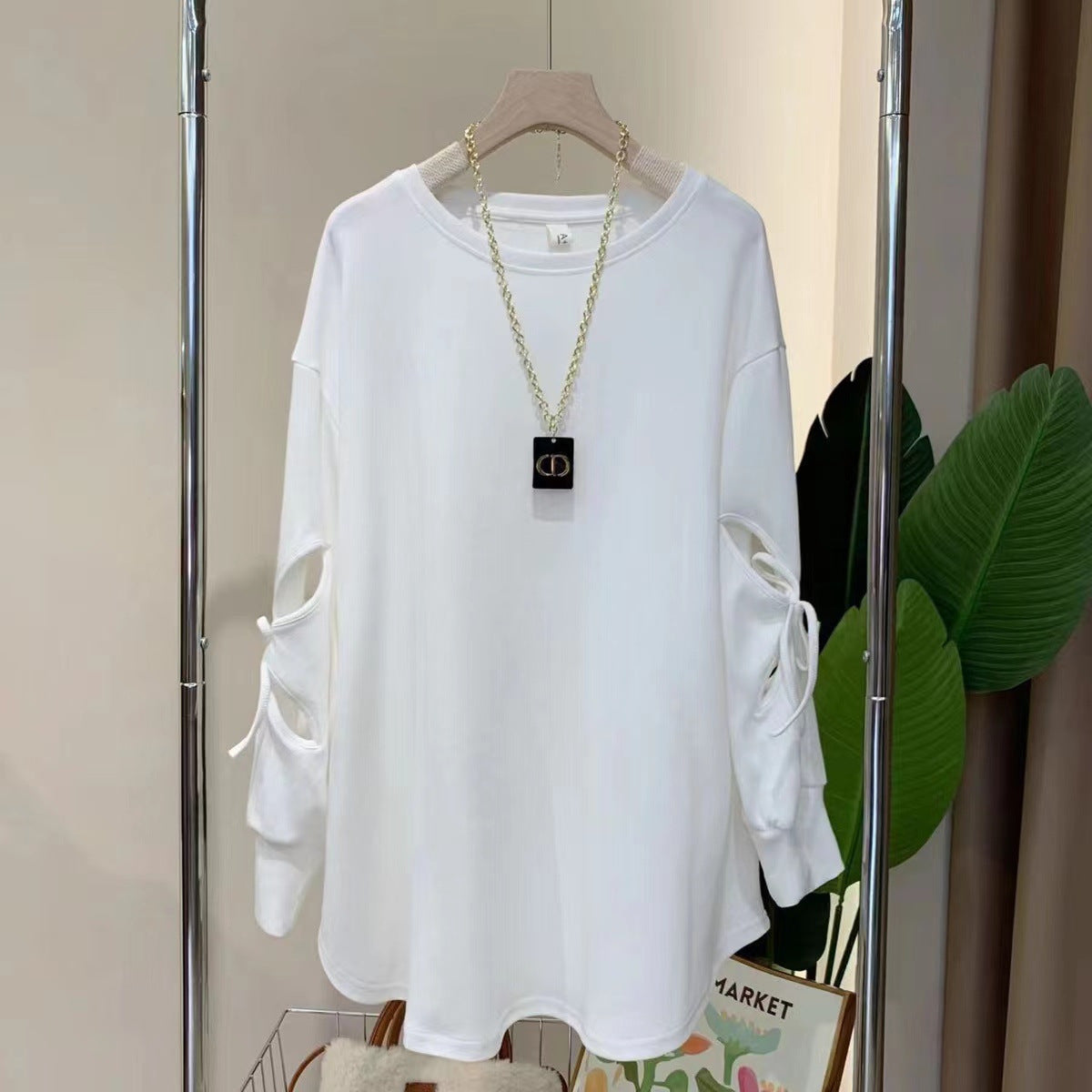 Нова есенна модна ежедневна тениска с дълъг ръкав