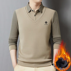 🔥【M-4XL】Мъжки термо бельо от две части, изработено от висококачествен кашмир