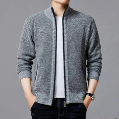 🧥Ново мъжко свободно вълнено палто