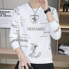 【M-4XL】🔥Мъжки пуловер с кръгло яке и дълги ръкави за носене като основа