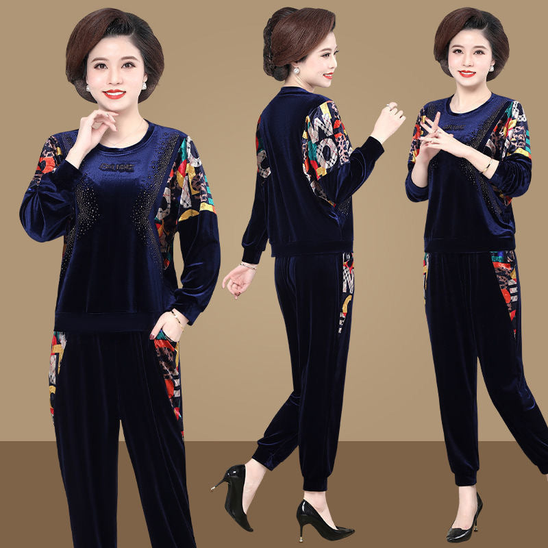 💥🥰【XL-5XL】【Топ + Панталон】Модерно дамско спортно облекло от две части