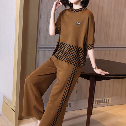 2025 Дамско модно облекло от две части, мека материя, удобна за носене