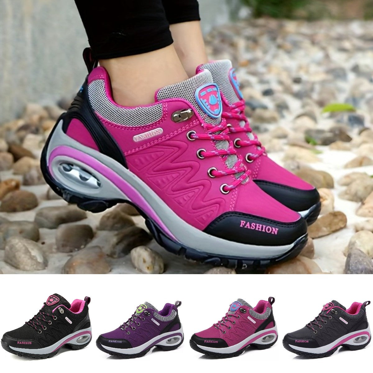 🔥🔥【35-42】Нови ежедневни дамски обувки с мека подметка, увеличаващи височината, удобни и неплъзгащи се