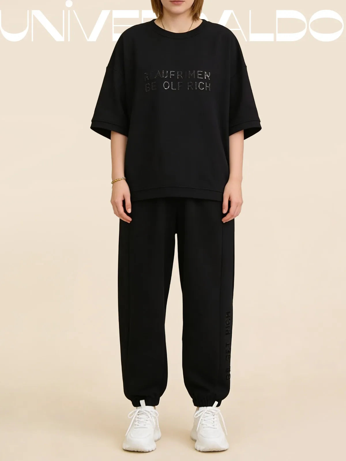 🌹🔥【M-4XL】【Блуза + панталони】Нов дамски спортен ежедневен комплект