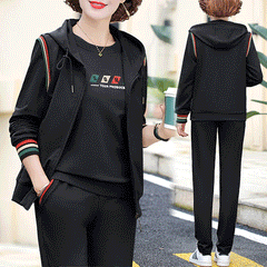 【горещи продажби】][Моден комплект от 3 части] Ежедневен спортен комплект от 3 части