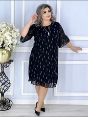 🔥👗Нов стил 2025💖【S~5XL】Елегантна и модерна рокля