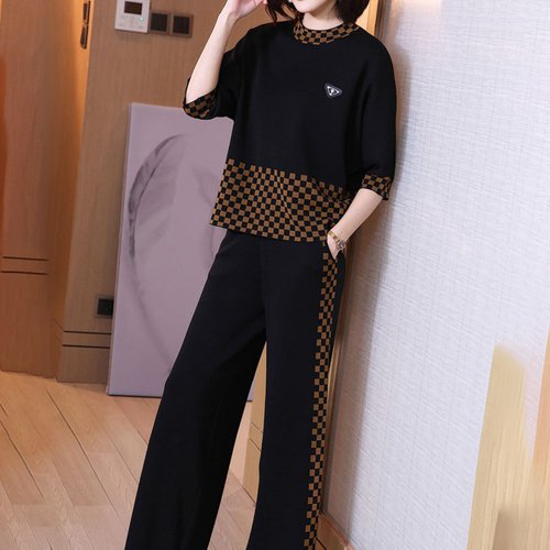 2025 Дамско модно облекло от две части, мека материя, удобна за носене