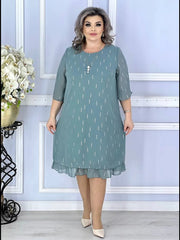 🔥👗Нов стил 2025💖【S~5XL】Елегантна и модерна рокля