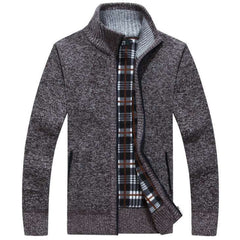 🧥Ново мъжко свободно вълнено палто