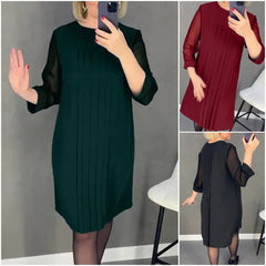 🔥🥰【49% OFF】【S-3XL】Новата зимна модна дамска рокля, удобна и топла