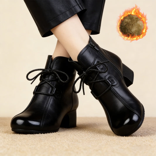 Елегантни Зимни Котки Со Среден Ток И Мека Кожа