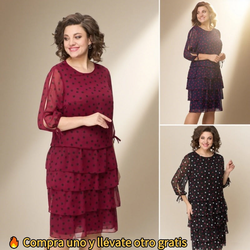 🏆【S-5XL】💃Луксозна рокля с лек силует, изработена от удобен шифон.