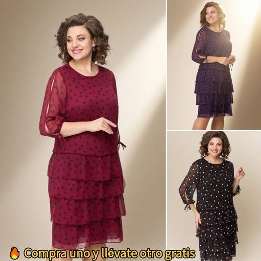 🏆【S-5XL】💃Луксозна рокля с лек силует, изработена от удобен шифон.